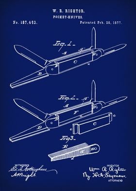 Pocket Knives Patent