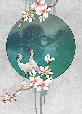 Asian Bird Art