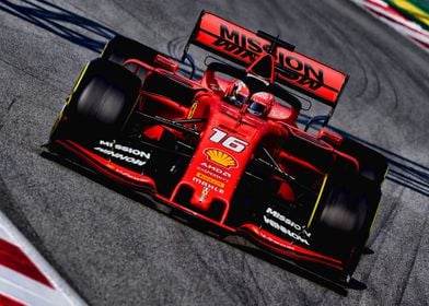 Charles Leclerc Ferrari F1