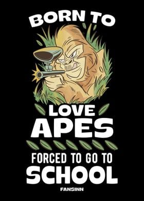 Born To Love Apes Forced T