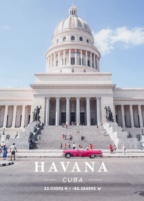 Havana Coordinate Art