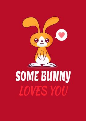 Bunny Couple Love Pun