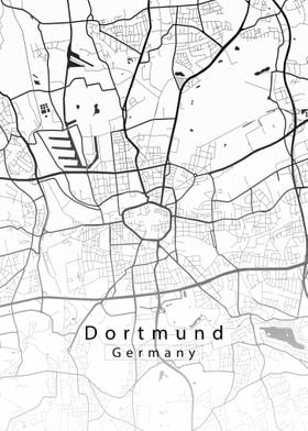 Dortmund City Map