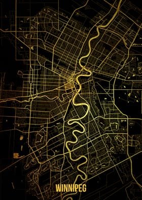 Winnipeg Gold Map