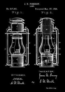 Lamp Patent