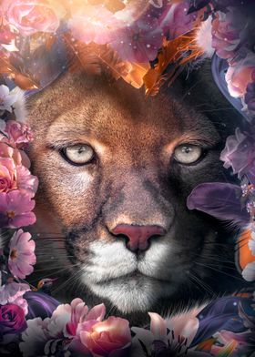 Floral Cougar