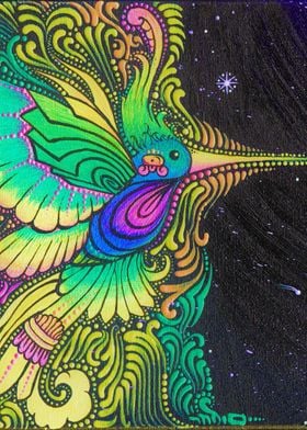 Cosmic Hummingbird