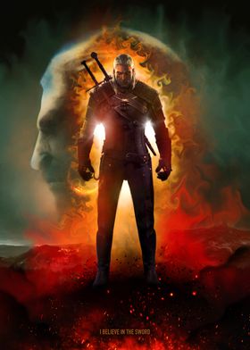 Poster The Witcher - Geralt of Rivia, Wall Art, Gifts & Merchandise