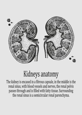 Kidneys anatomy