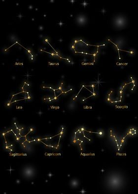 constellations gold