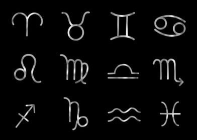 Zodiac constellations 