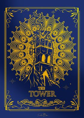 Tarot Deck The TOWER 