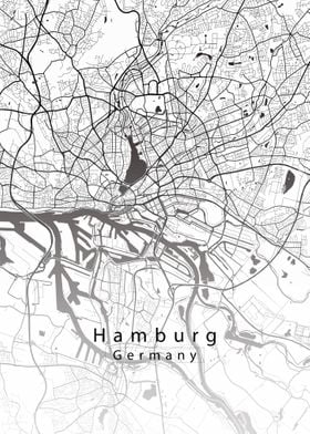 Hamburg City Map