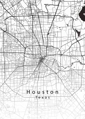 Houston City Map