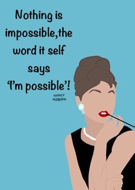 AUDREY hepburn quotes