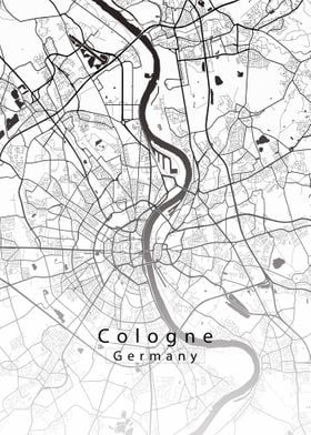 Cologne City Map