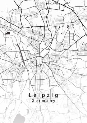 Leipzig City Map