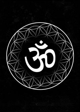 Om Aum Flower Of Life