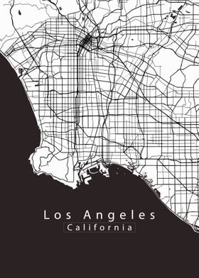 Los Angeles City Map