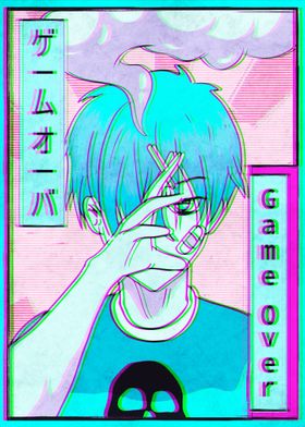 Vaporwave Aesthetic Anime' Poster by AestheticAlex | Displate
