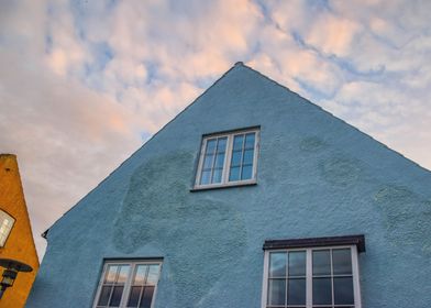 Pastel Danish Architecture