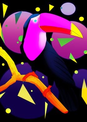 Retro Toucan