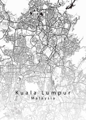 Kuala Lumpur City Map