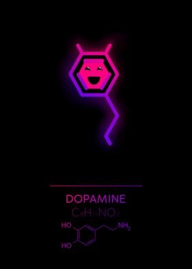 Neon dopamine