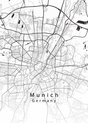 Munich City Map