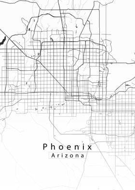 Phoenix City Map