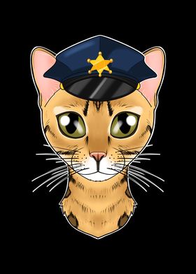 Police Bengal Cat