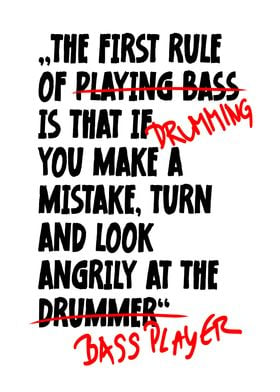 The First Rule Of Drumming