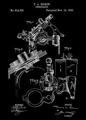 Phonograph Patent