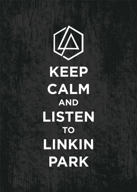 keep calm music poster