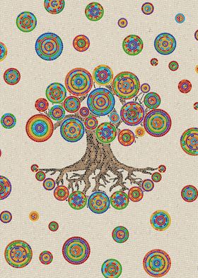 Tree Of life Mosaic