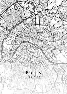 Paris City Map