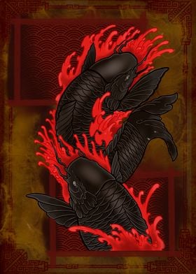 Blood koi