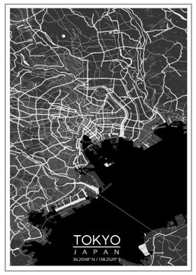 Tokyo Street Map