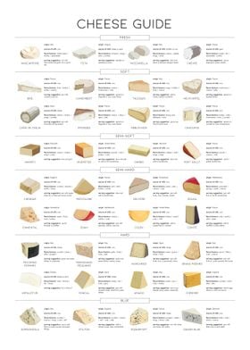 Ultimate types of cheese
