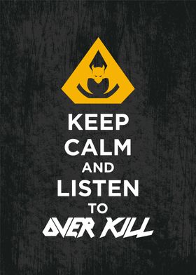 keep calm music poster