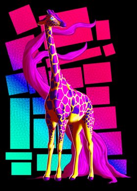 Retro Giraffe