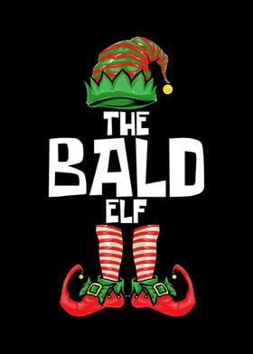 Christmas Bald Elf
