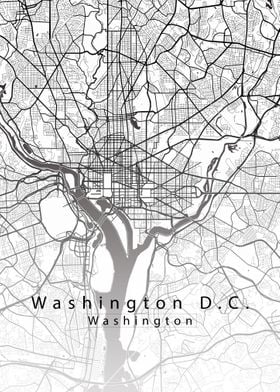 Washington City Map