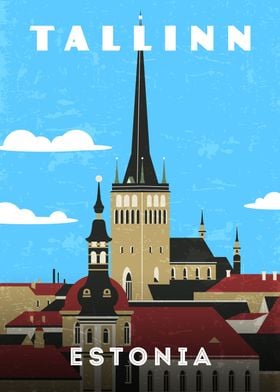 Estonia Retro travel