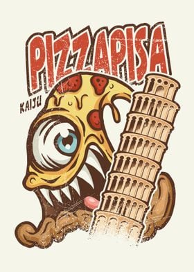 Monster pizza 