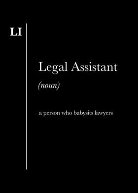 Legal assistant