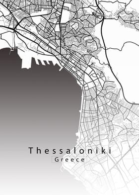 Thessaloniki City Map