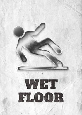 wet floor