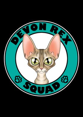 Devon Rex Squad I Cat