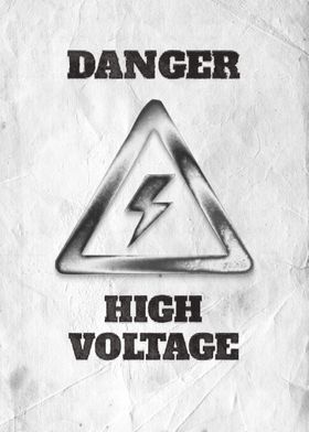 High Voltage Sign